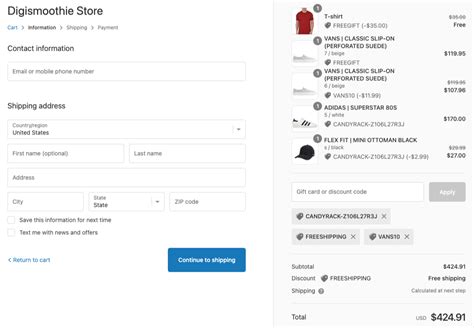 shopify add discount to product.